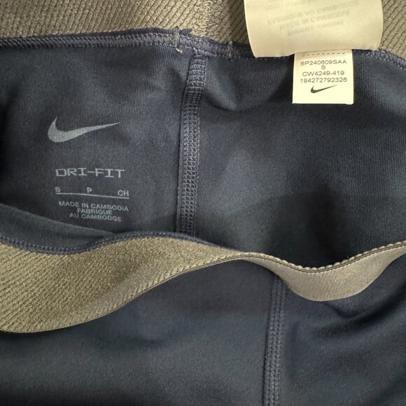 Nike WNBA Team Player Issue Compression Pants Navy Womens CW4249-419 NEW - Picture 16 of 16